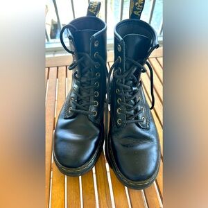 Dr. Marten Zavala Leather Lace Up Boots